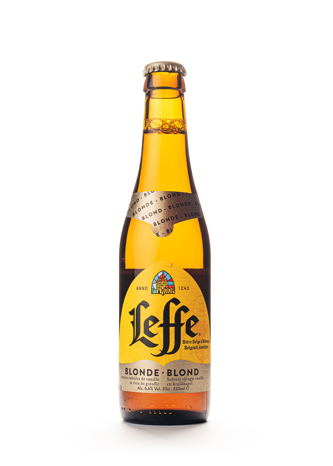 Leffe Blonde 33cl  Le meilleur de la bière en bouteilles