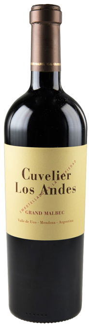 CUVELIER LOS ANDES GRAND MALBEC ROUGE 2015 75CL