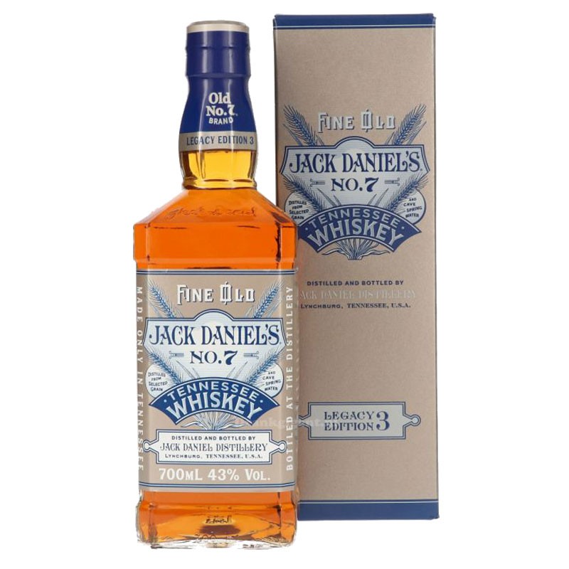 JACK DANIEL'S LEGACY EDITION 3 TENNESSE WHISKEY 70CL 43°