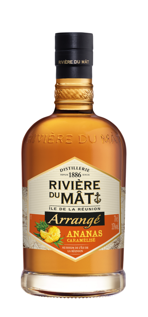 Français RIVIÈRE DU MÂT RHUM ARRANGÉ ANANAS CARAMÉLISÉ 35 70CL La